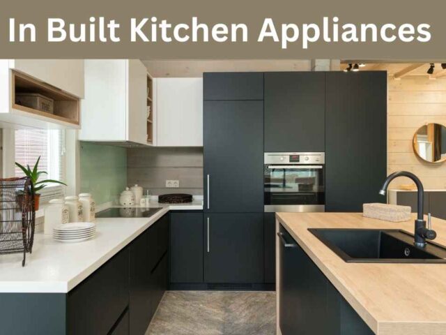 In Built Kitchen Appliances: A Trend for Modern Kitchens