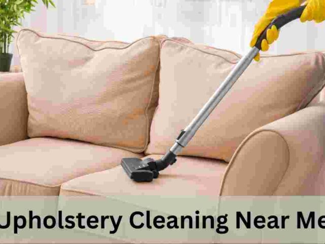 Upholstery Cleaning Near Me: Freshen Up Your Furniture